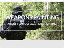 Tablet Screenshot of airsoftcamouflage.com